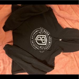 Born Primitive Cropped Logo Hoodie
